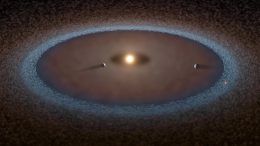 Protoplanetary Disk With Planets Forming