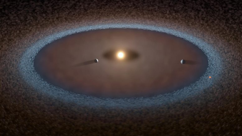 Protoplanetary Disk With Planets Forming