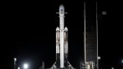 Psyche SpaceX Falcon 9 Heavy Vertical at LC 39A