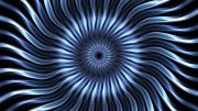 Psychedelic Optical Spin Illustion Illustration