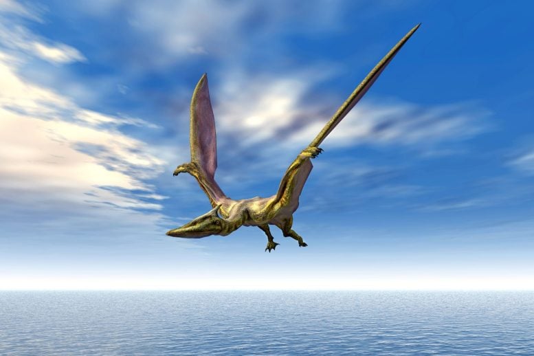 Pterozaur Quetzalcoatlus