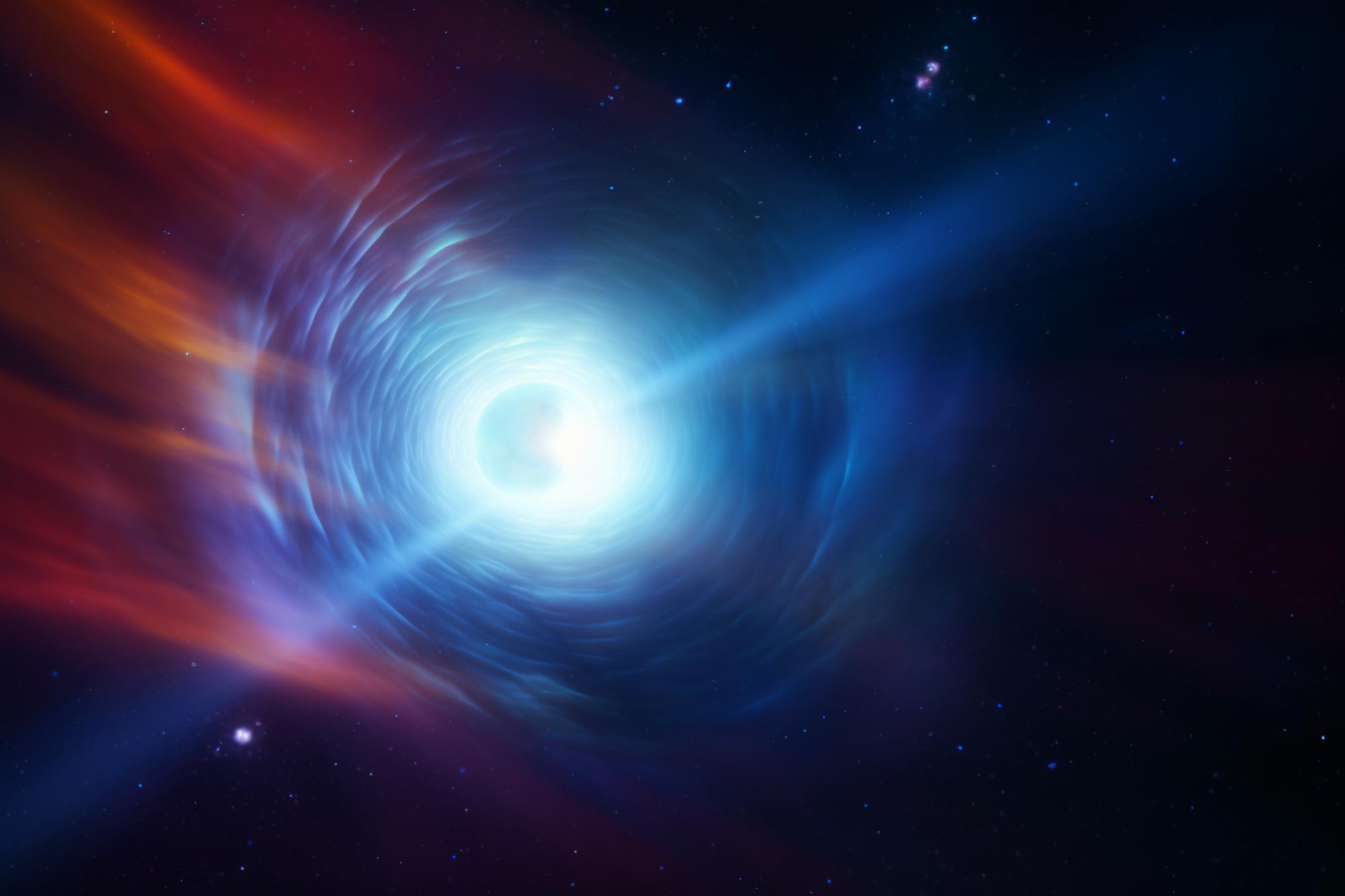 اكتشاف نبضات “قزمة” غير مسبوقة بواسطة التلسكوب السريع