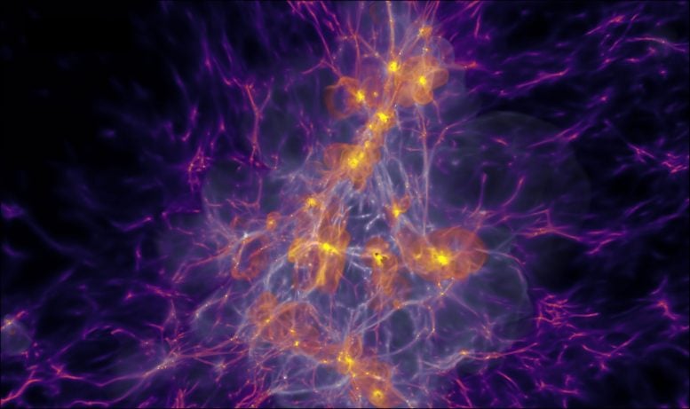 Supercomputer Simulations Reveal How the First Stars Changed the Universe