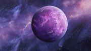 Purple Exoplanet