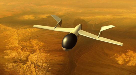 Putting an airplane on Titan