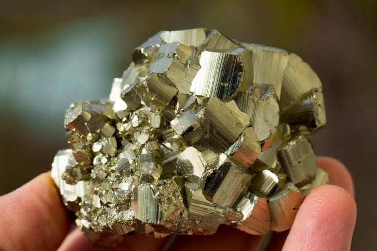 Pyrite Fools Gold Crystal Rock