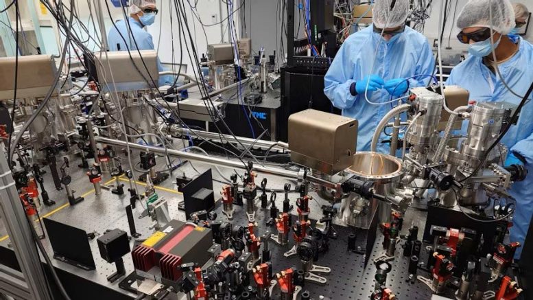 QUEST Setup for Measuring Spacetime Fluctuations