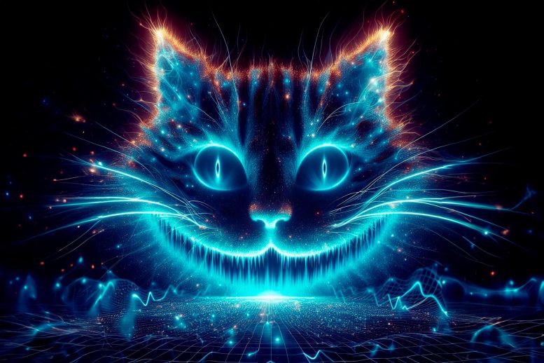 Quantum Cheshire Cat Particle Physics Concept Art