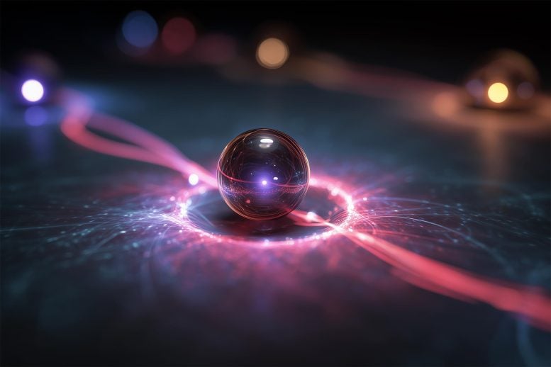 Quantum Gravity Physics Experiment Concept Art