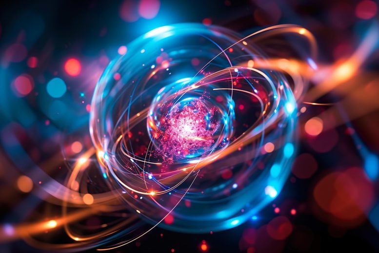 Quantum Matter Physics Spinning Ball