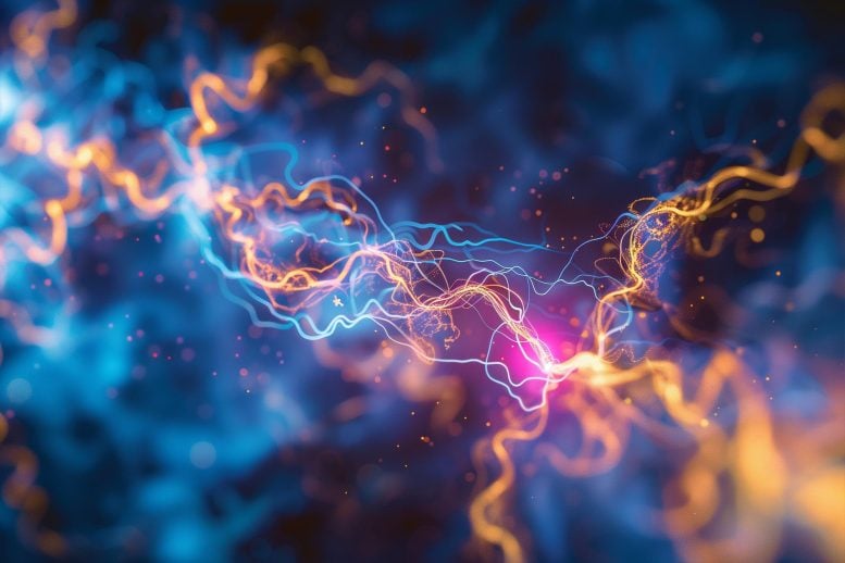 Quantum Matter Superconductivity Concept Illustration