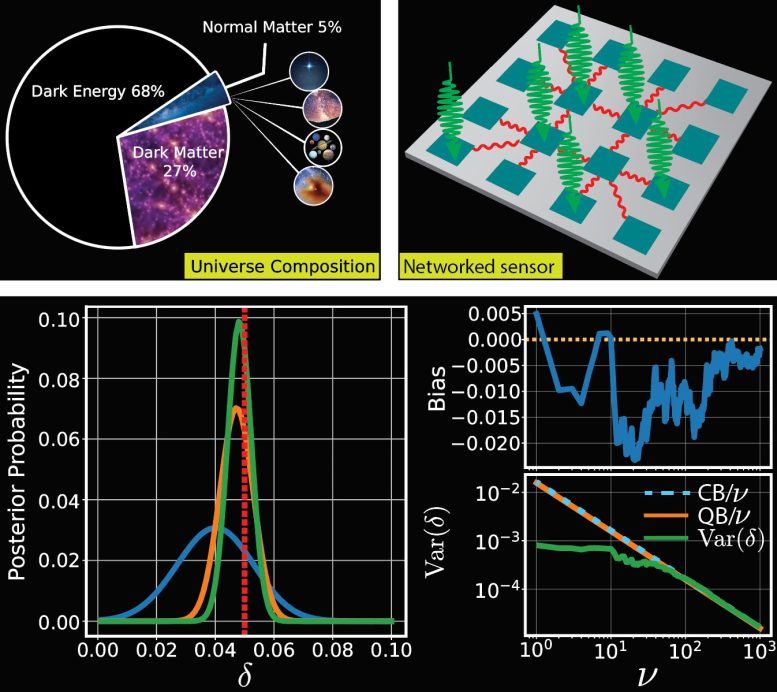 Quantum Network Dark Matter Detection