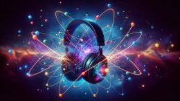 Quantum Physics Headphones Sound