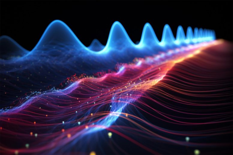 Quantum Physics Waves Illustration Concept