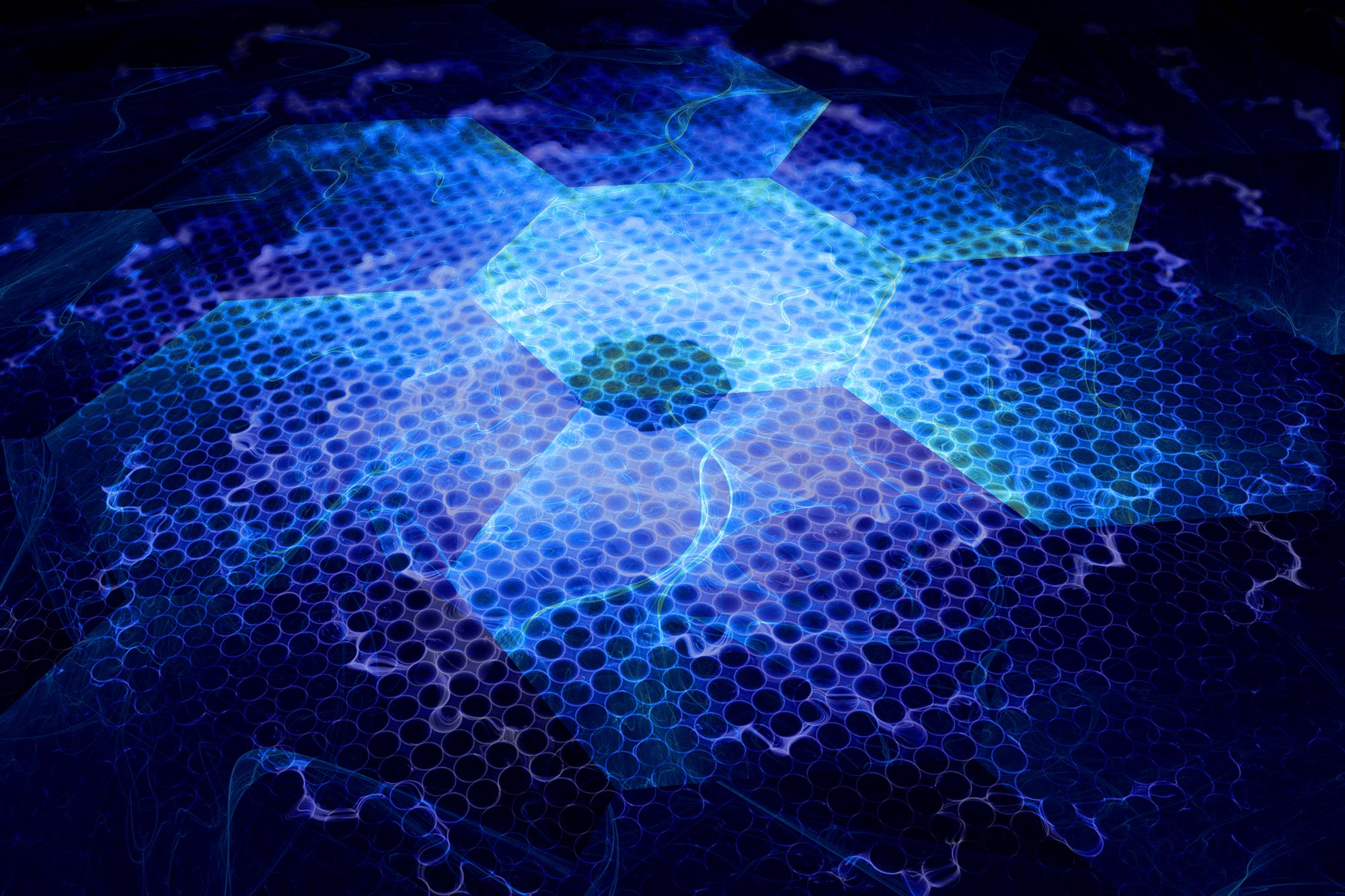 Quantum Spin Liquids Illustration