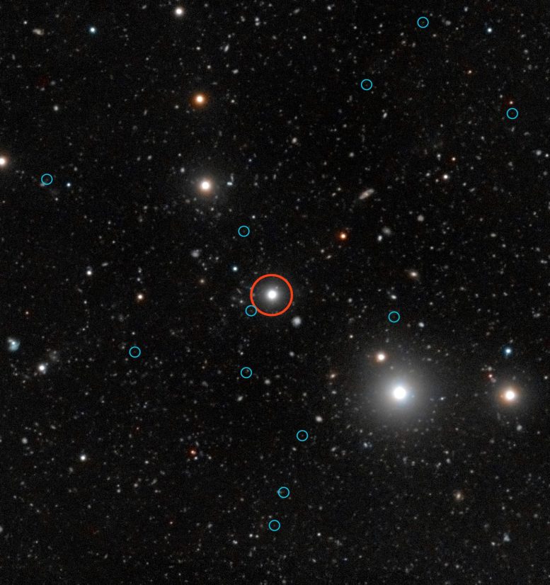Quasar HE0109-3518