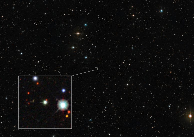 Quasar J0529-4351 Wide-Field