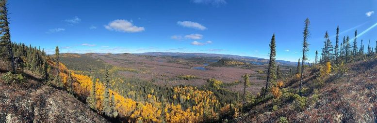 Quebec Crater Rim Panorama