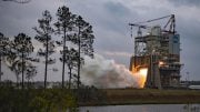RS-25 Engine Hot Fire at Stennis