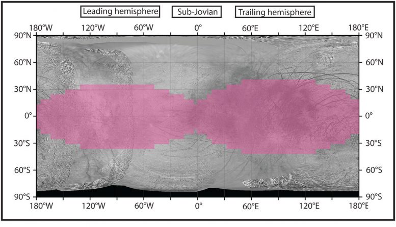 Radiation Maps of Jupiter’s Moon Europa