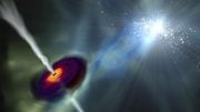 Radiation from Nearby Galaxies Helped Fuel First Monster Black Holes