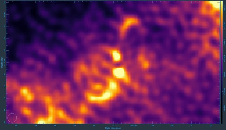 Radio Image of S-Shaped Precessing Jet