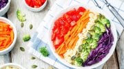 Rainbow Millet Vegetable Salad