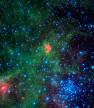 Rare Example of Supernova Where a Dead Star Feeds Off an Aging Star