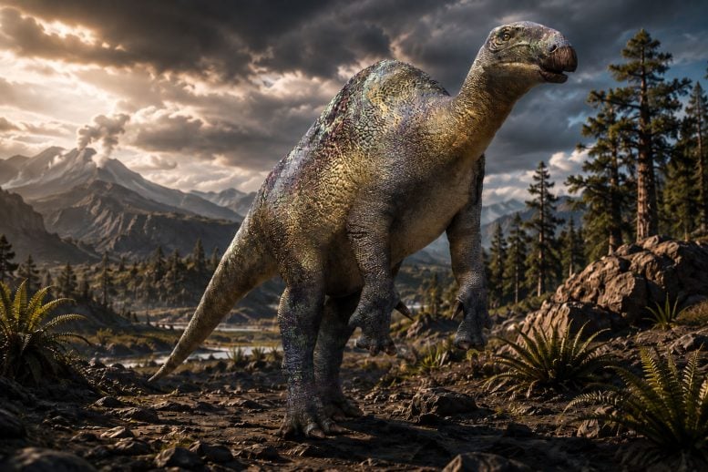 Reconstruction of the Iguanodontian