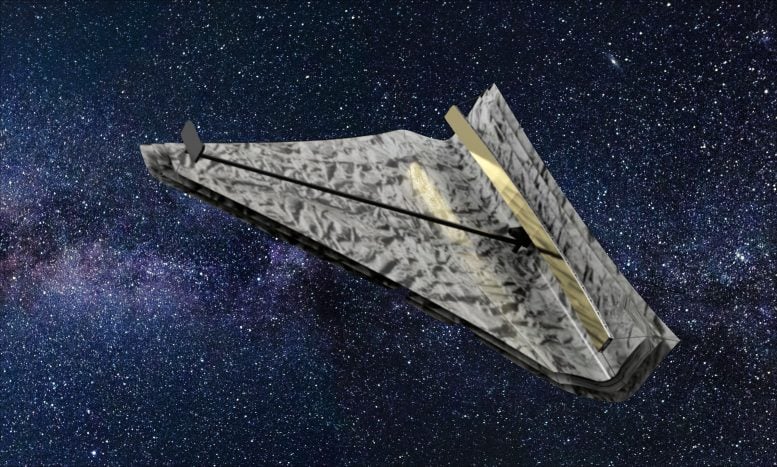 Rectangular Space Telescope Concept