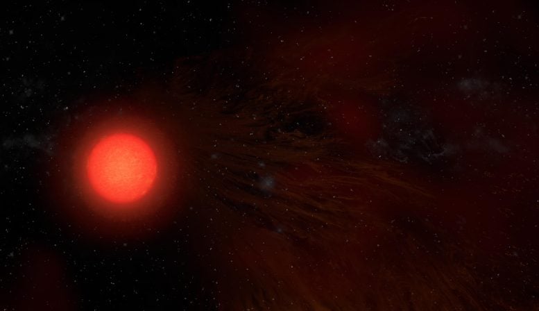 Red Supergiant Star Antares