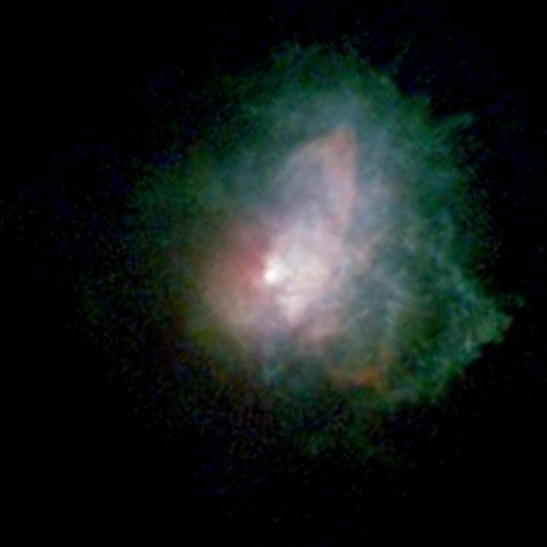 Red Supergiant With Dust