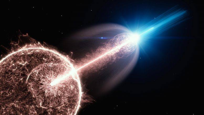Relativistic Jet of a Gamma-Ray Burst