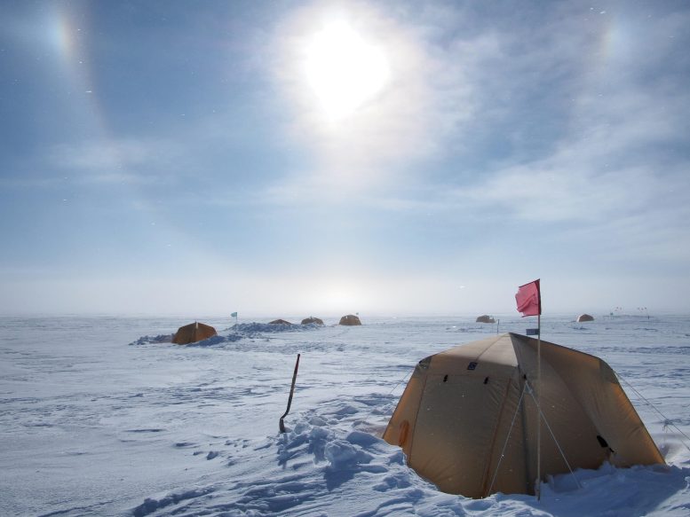 Research Camp at the The West Antarctic Ice Sheet