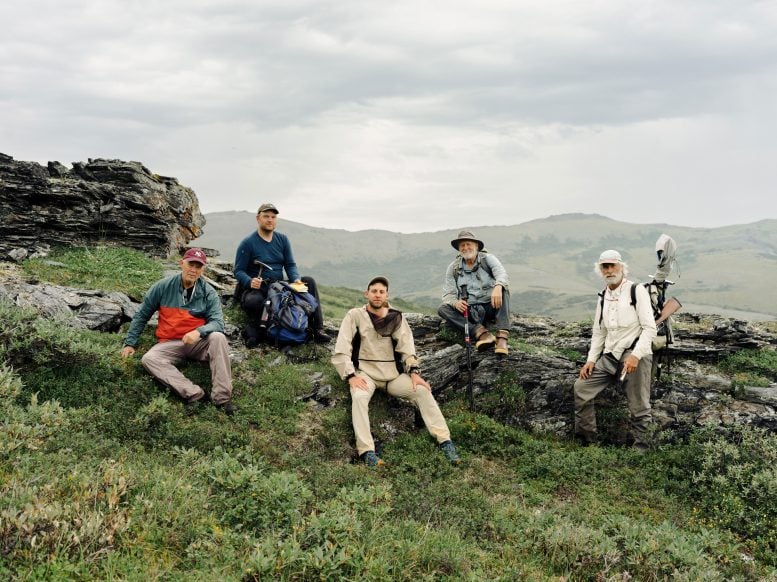 Research Team in the Alaskan Wilderness