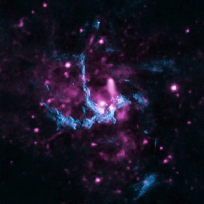 Researchers Confirm Evidence of Jet in Milky Ways Black Hole