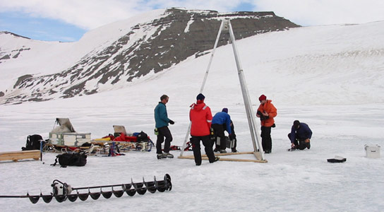 Researchers Discover Life in the Sediments of an Antarctic Subglacial Lake
