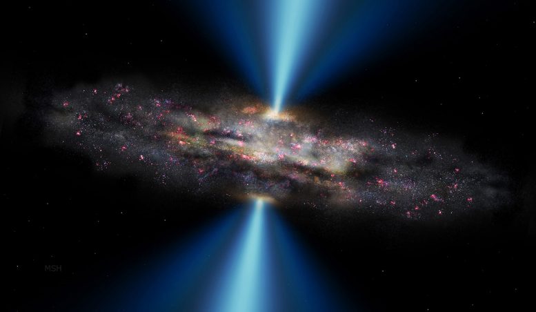 Researchers Discover a Black Hole That Grew Much Quicker Than Its Host Galaxy