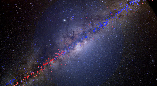 Researchers Find Evidence for Dark Matter in the Inner Milky Way