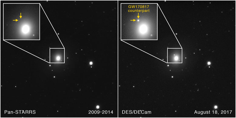 Researchers See Light Show Associated With Gravitational Waves