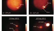 Researchers View Three Massive Volcanic Eruptions on Jupiters Moon Io