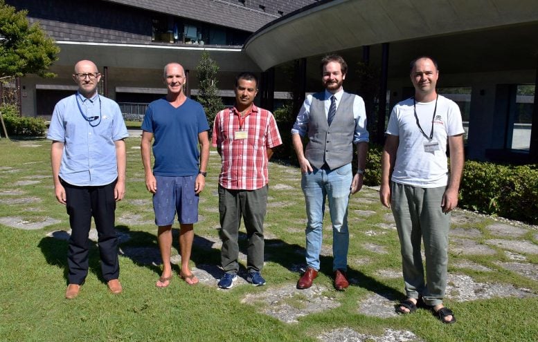 Researchers from OIST's Mathematics, Mechanics and Materials Unit