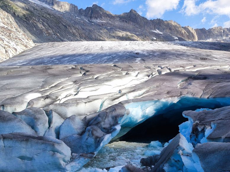 Rhône Glacier Tongue and Glacier Gate