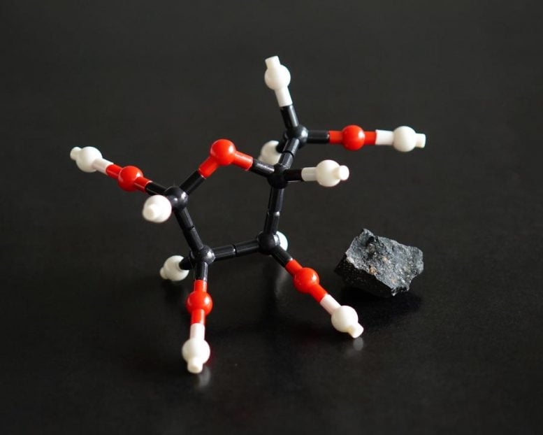 Ribose Molecular Structure Murchison Meteorite