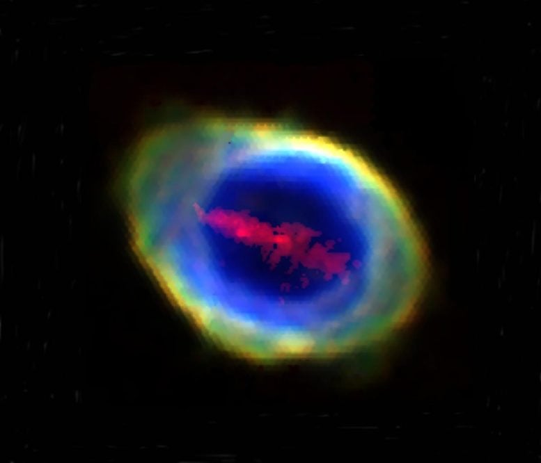 Ring Nebula Composite RGB Image