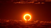 Ring of Fire Solar Eclipse Photo Illustration