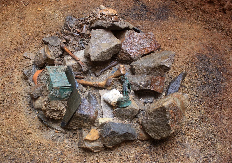 Ritual Objects and Human Remains