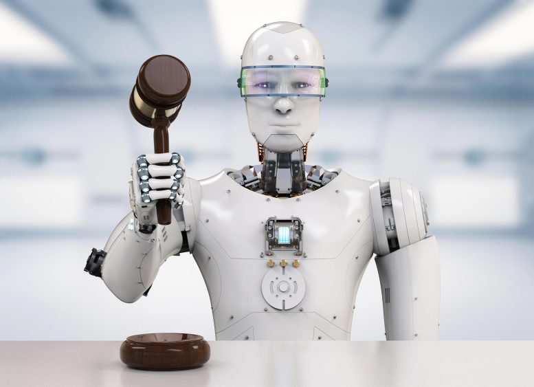 Robot Artificial Intelligence Judge