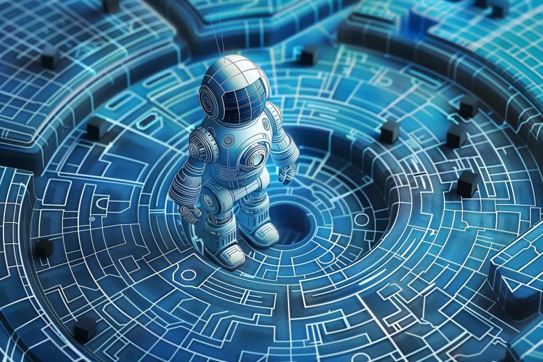 Robot Maze Concept Art