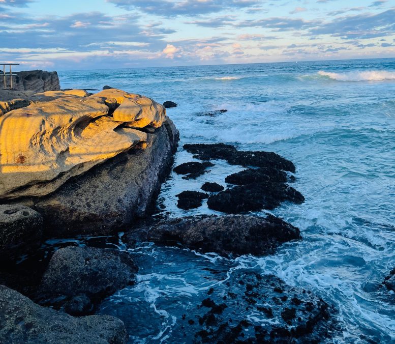 Rock Formations at Manly Beach, Australia